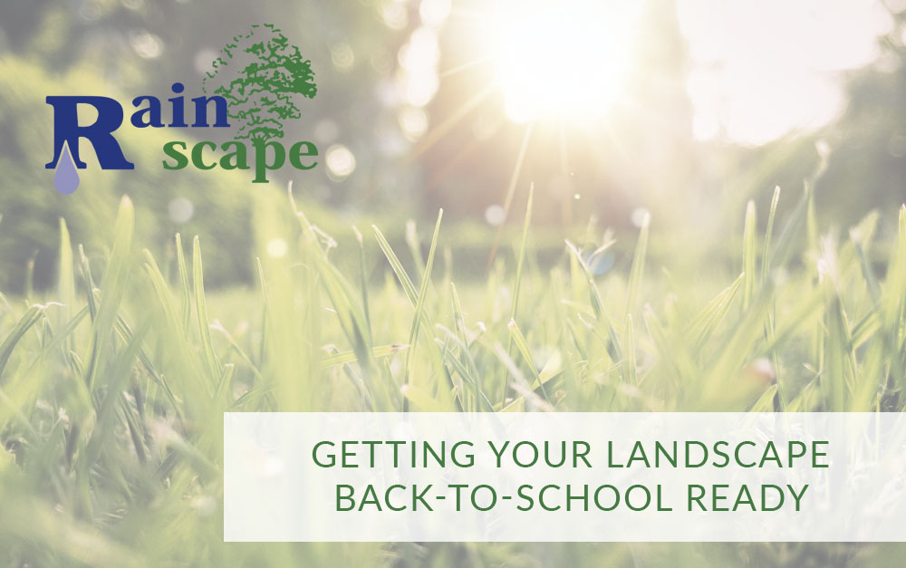 Getting your Landscape Back-to-School Ready